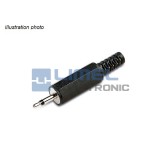 JACK Zástrčka 2,5mm Mono PVC na kábel