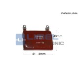 Odpor 25W  6K8 K±10% TR645 -TESLA-