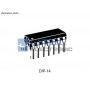 4001 CMOS DIP14 -MBR- sklad 10ks