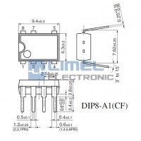 MIP0255 DIP8 7-PIN MATSUSHITA
