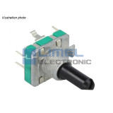 Potenciometer ENKODER inkrementálny 24P24C so spínacím tlačidlom -sk1-
