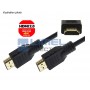 Kábel HDMI - HDMI  0,75m * Generation HDMI 2.0 (UHD)