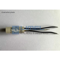 Kondenzátor odrušovací 100nF + 2x2700pF, X1Y2, 250VAC, 3vývody, KPB7300 -ISKRA-