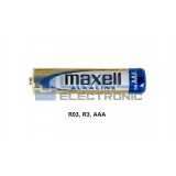 BAT. 1,5V AAA, R3 Alkaline, MAXELL/AGFA
