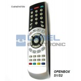 DO OPENBOX S1, S2 HD...SAT * dodávame naprogramovaný ovládač Superior SAT