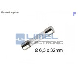 Poistka 6,3x32mm F  3,15A *