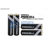 BAT. 1,5V AAA, R3 Alkaline PROCELL -Duracell- balenie 4ks(1ks/0,80€)