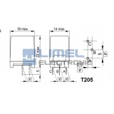 Pozistor PTC1601 = T205