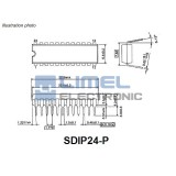 STV8223B SDIP24 -STM-