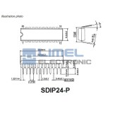 TA8127N SDIP24 -TOS- sklad 2ks