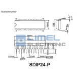 TA8122AN SDIP24 -TOS- * na objednávku