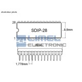 U2510B SDIP28 -TFK- sklad 1ks