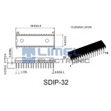 TDA9860 SDIP32 * vypredané