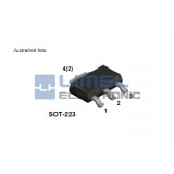AZ1117EH-ADJ = GH23H SMD SOT223 3PIN