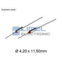 Poistka tepelná 10A TZD 110°C