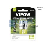 BAT. 9,0V / 250mAh Ni-Mh nabíjacia 6F22 -WIPOV-  *